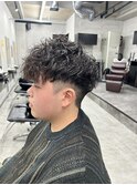 スペインカール スパイラルパーマ メンズカット 葛西