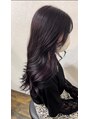 オーブ ヘアー シイラ 甲府昭和店(AUBE HAIR sheila) ピンクラベンダーさりげないインナーカラーもオススメです