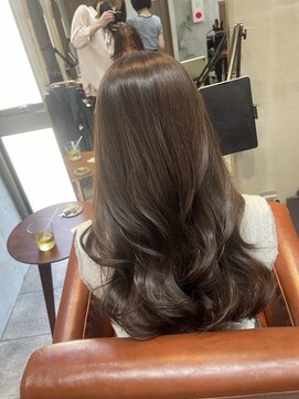 シアー 銀座店(SHEER.) 髪質改善カラー×ベージュブラウン【銀座,銀座一丁目美容室】