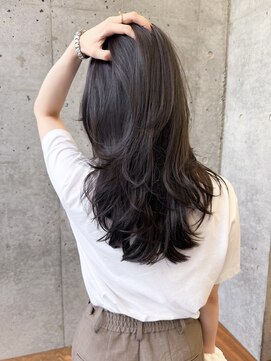 マジコ 表参道(Magico) ラベンダーグレージュ×レイヤーカット