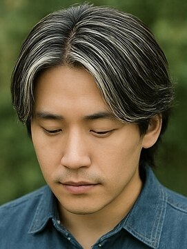 バース 梅田中崎町店(BIRTH) メンズハイライトバレイヤージュメッシュ