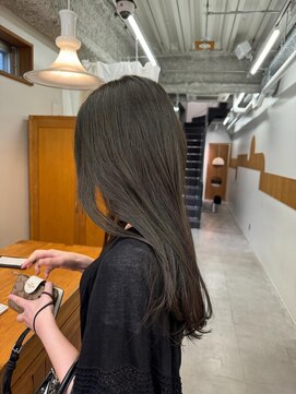 ニール シトロン 名古屋 伏見 丸の内(NEELU citron) 【NEELU_take】赤みが気になる方おすすめ暗めオリーブグレージュ