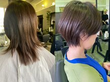 ショートヘア人気スタイリスト在籍。豊富な経験と実績で「なりたい」を叶えます