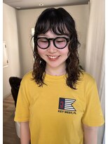 トリッカ 銀座(tricca)&nbsp;ウェーブパーマ/ウェーブヘア/顔周りレイヤー/レイヤーカット