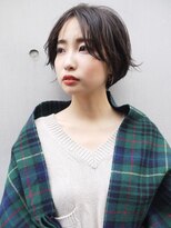 モリオ フロム ロンドン サッポロファクトリー店(morio FROM LONDON) 【morio札幌】札幌ショート 大人かわいい黒髪ショートボブ