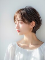 ディディエプラスエヌ(DIDIER +n)&nbsp;20代30代40代　透明感くびれ小顔大人ショートボブ＃10