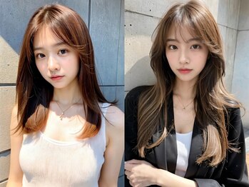 アミ 橋本(amie)の写真/[人気/高評価ブランド]生え癖や骨格に合わせたカット技術でお客様に選ばれるサロン★[カット￥3500～]#橋本