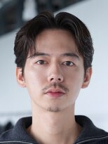 フィフスパーク(fifth PARK) 渋谷フェザーパーマfifthセンターパートメンズパーマ毛流れ色気