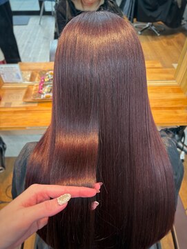 アン ブリーチ(UN BLEACH) ダブルカラー×髪質改善TR