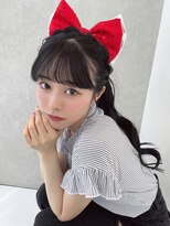 カシュカシュ 表参道(cache cache)&nbsp;佐野愛花ちゃんぱっつん