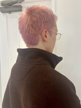 マジコ 梅田(Magico) ダブルカラー/ケアブリーチ/ミルクティーベージュ/レイヤー/梅田