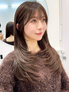 ヨリ ルトロワ 札幌大通(yori Le_trois) 前髪イメチェンピンクベージュクールショートレイヤーカット