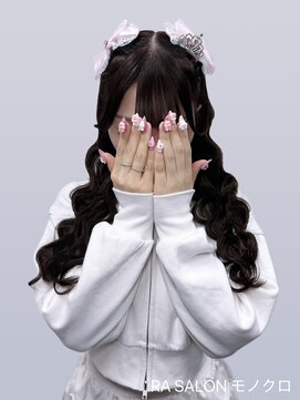 アールエーサロン モノクロ 虎ノ門(RA SALON モノクロ) 【推し活ヘアメ】編み上げハーフツイン