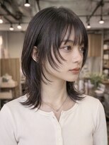 ノラジャーニー(NORA Journey) 上田/レイヤーボブウルフカット顔周りレイヤーハッシュカット
