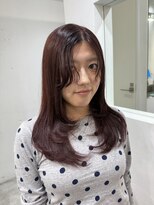 ジーナ オモテサンドウ(XENA)&nbsp;ワインレッド×透明感カラー