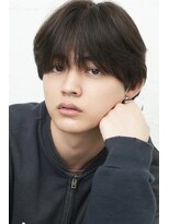 セリ 表参道(ceri)&nbsp;韓国風センターパートシースルーマッシュダウンパーマ縮毛矯正