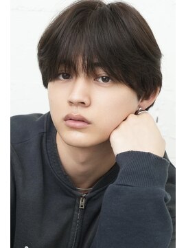 セリ 表参道(ceri) 韓国風センターパートシースルーマッシュダウンパーマ縮毛矯正