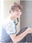[K-two銀座]ねじり編み込みフィッシュボーン夏のヘアアレンジ