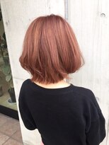 へアメイクワンプラス 四日市(HAIR MAKE ONEplus)&nbsp;ダブルカラー ピンクベージュ