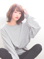 ヘアーサロン ラフリジー(Loufreasy)&nbsp;【外国人風イルミナカラー】 × やわらか外ハネボブ