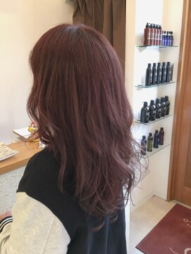 リール ヘアーアンドカンパニー(Rire Hair&Co.) 2024ヘアカラー☆ピンクベージュ　3Dカラー