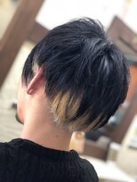 ヘアーグリーングラスイトウ(HAIR Green Grass ITO) ツートンカラーのツーブロックショート