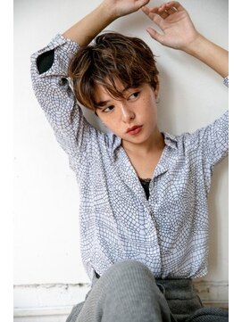 ヴェイン 渋谷(vain) 【vain#Y】オフィスハイライトのカジュアルショート