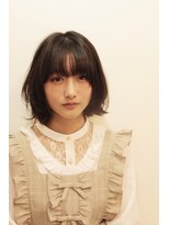 リガナッツ 王子店(Riganuts)&nbsp;[riganuts王子店]大人かわいい切りっぱなしボブ