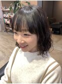 ミディアムパーマ