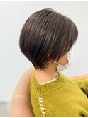 ショート×チョコレートベージュ