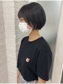 丸みショートボブ