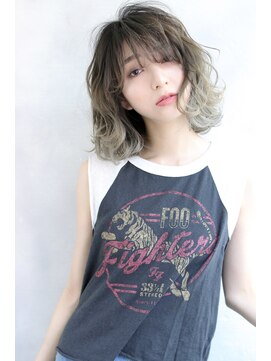 ラエティス(Laetus) グラデーションカラーでこなれミディ/Wカラー【Laetus大和西大寺