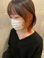 ボックスサロンアンドカフェ(box. SALON and CAFE)&nbsp;オランジェットカラー