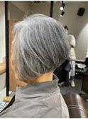 前下がりショートボブ