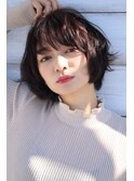 大人カジュアル☆愛されショートボブ