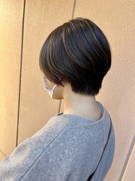 リブ(Lib) 【Lib】大人可愛い20代30代40代前下がりショート×ハイライト