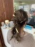 【人気メニュー】【結婚式ライブ】手ぶらアレンジヘアセット￥6600