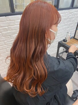 ネオリーブ クーロ(Neolive curro) ピンクカラー/赤系カラー×美髪韓国へア[横浜/東神奈川]