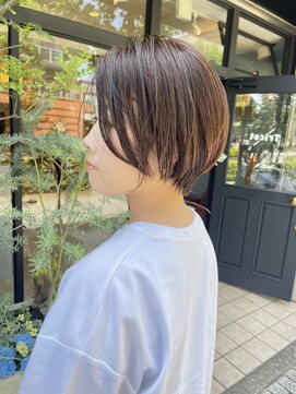 トリコ(tricot) 前髪長めショートボブ