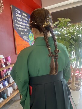 オアズヘアービィグラッド(ORe'S HAIR BE GLaD) 【新潟/ヘアセット/編みおろし】学割U24も人気