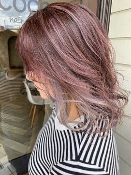 ヘア メイク ココ(hair make coco) イヤリングカラー♪