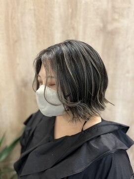 ベル(bell.) 地毛 × ハイライト