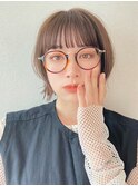 前下がりショートボブ大人可愛い20代30代表参道