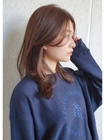 ガーデン オオタカノモリ(garden otakanomori)&nbsp;シースルーバングくびれミディ×艶髪似合わせレイヤーカット