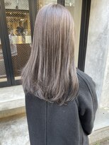 コフィー バイ メルト 吉祥寺(cofy by melt)&nbsp;【松本咲花】ブリーチなしダブルカラー透明感アッシュグレージュ