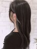 ★ カット＋オーガニックカラー＋Aujuaトリートメント　￥14300