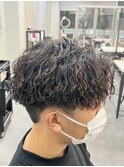 ツイストスパイラルパーマツイストパーマメンズマッシュパーマ