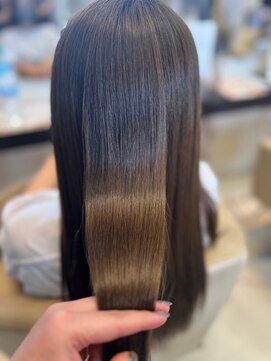 ヘアショップエヌアンドエー 久喜 栗橋店(hairshop N&A) 秋冬の艶めくストレート/縮毛矯正/髪質改善トリートメント#1