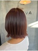 大人かわいいエギョモリ ミルクティーブラウン ひし形シルエット