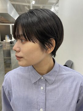 アネンド(anend) 【stylistカメナシ】黒髪が似合うショートスタイル